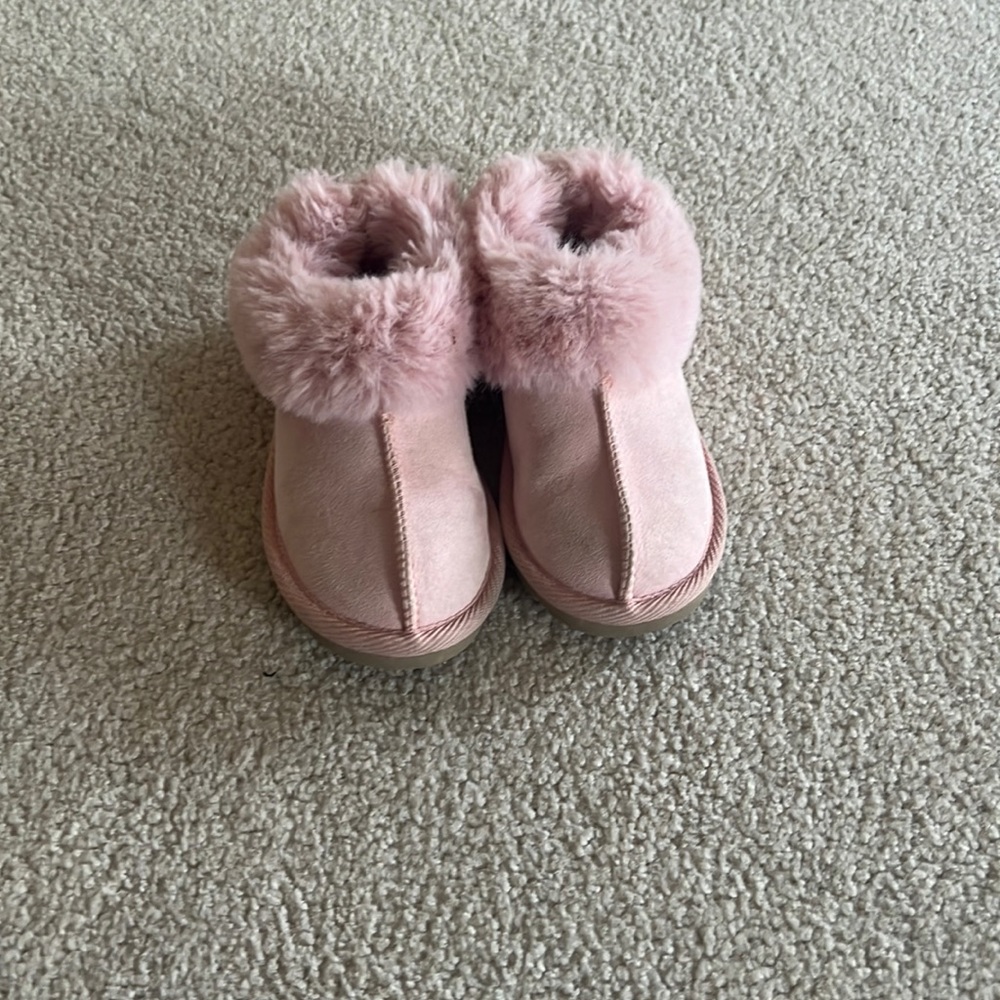 Toddler Pink Slippers